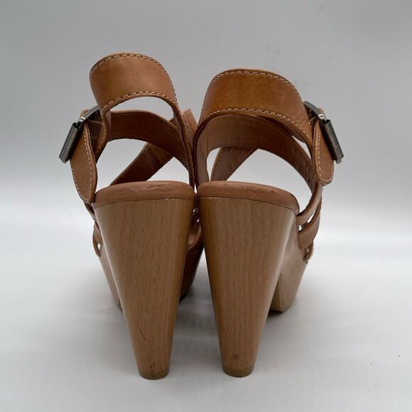 Lucky Brand Leather Platform Sandals - Picture 4 of 7